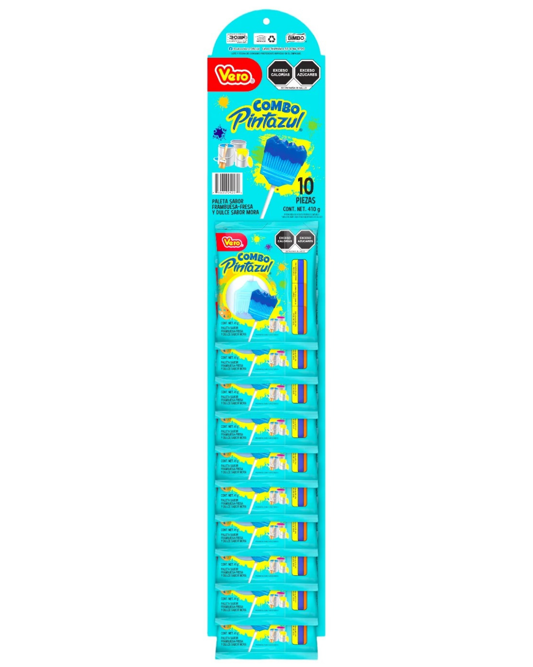 Vero Combo Pintaazul 10uds.